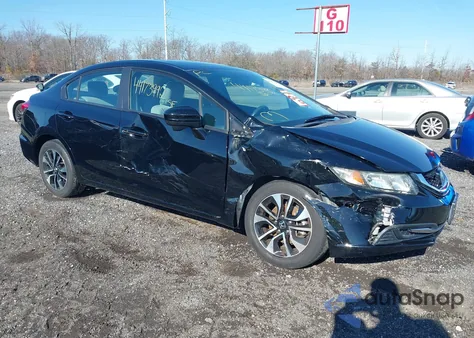 2015 Honda Civic Ex z USA, uszkodzony, nr VIN 19XFB2F83FE229429